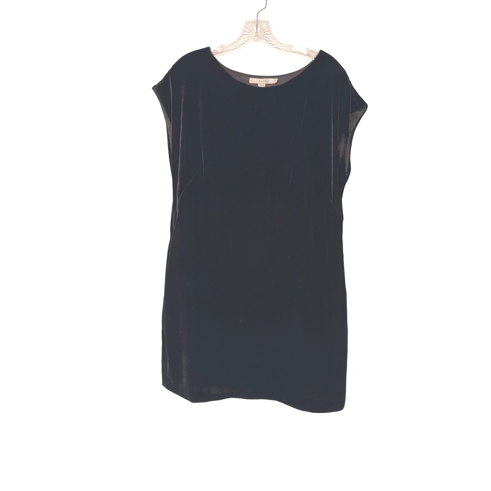 Boden Dress Women's Black Velvet Evening Night Out Whimsigoth Mature Size 8